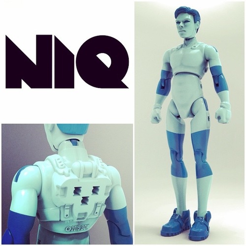 NiQ, The 3D-Printable Action Figure - by 3DKitbash.com 3D Print 21844