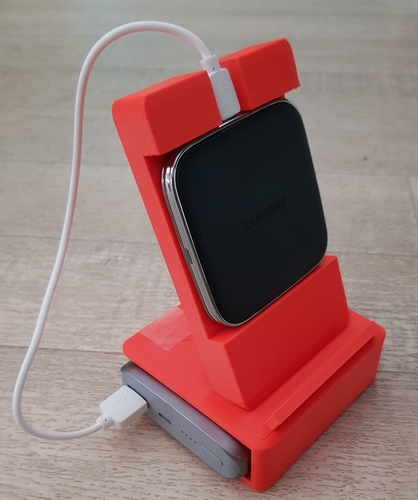 phone and powerbank holder for samsung 3D Print 218479