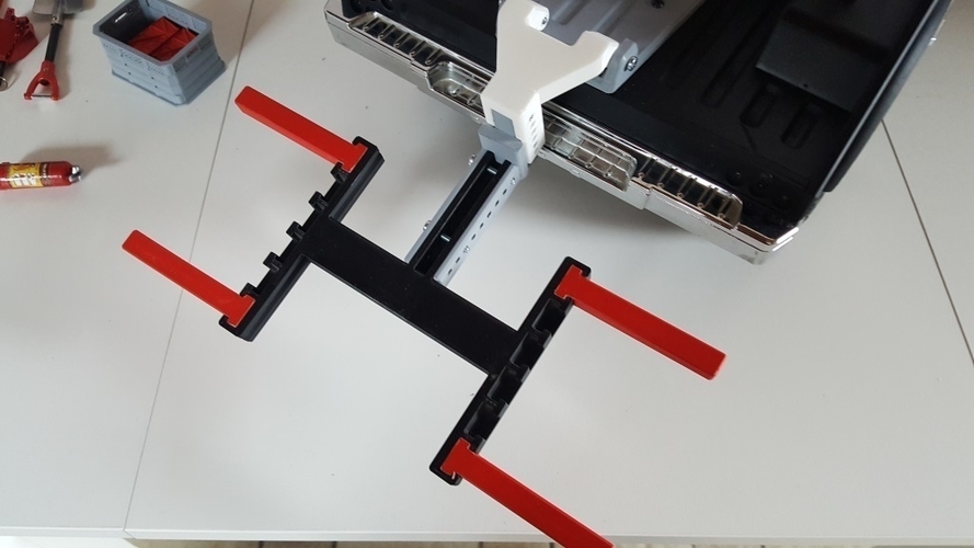 Crawler Scaler Cross-RC PG4 Wrecker Body 3D Print 218543 Crawler Scaler Cross-RC PG4 Wrecker Body 3D Print 218543