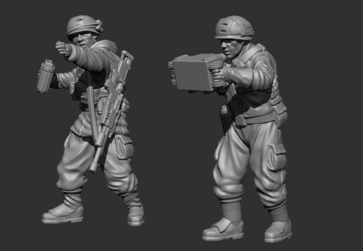 Insurgent Ordnance Operators 3D Print 218609 Insurgent Ordnance Operators 3D Print 218609