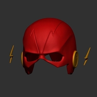 Small ​Flash Helmet SS5  3D Printing 218926