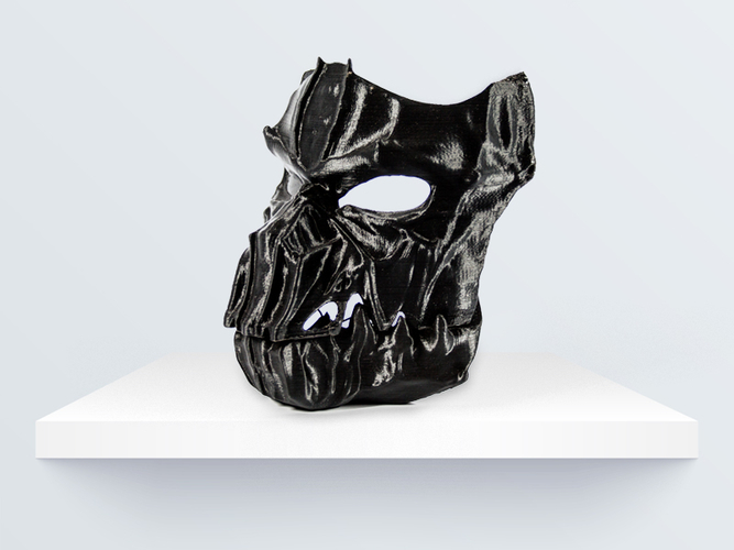 Dark Mask - Jointed 3D Print 219094
