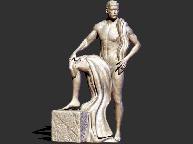Man statue 3D Print 219155 Man statue 3D Print 219155
