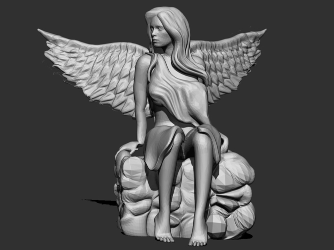 Angel 3D Print 219159 Angel 3D Print 219159