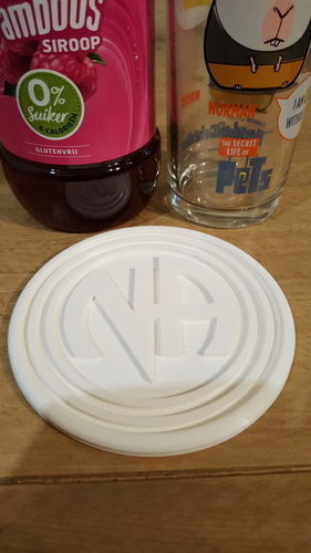 Narcotics Anonymous coaster 3D Print 219288 Narcotics Anonymous coaster 3D Print 219288