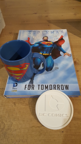 DC comics coaster 3D Print 219572 DC comics coaster 3D Print 219572