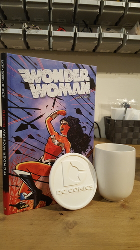 DC comics coaster 3D Print 219577 DC comics coaster 3D Print 219577