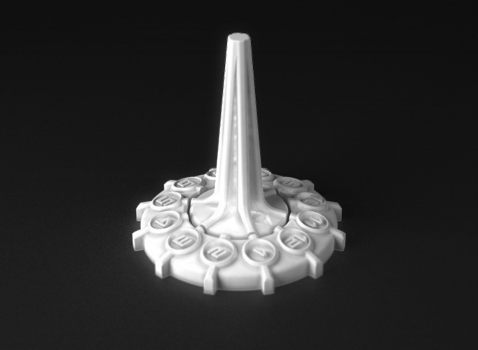Full Thrust - Course Heading Base Stands 3D Print 219589