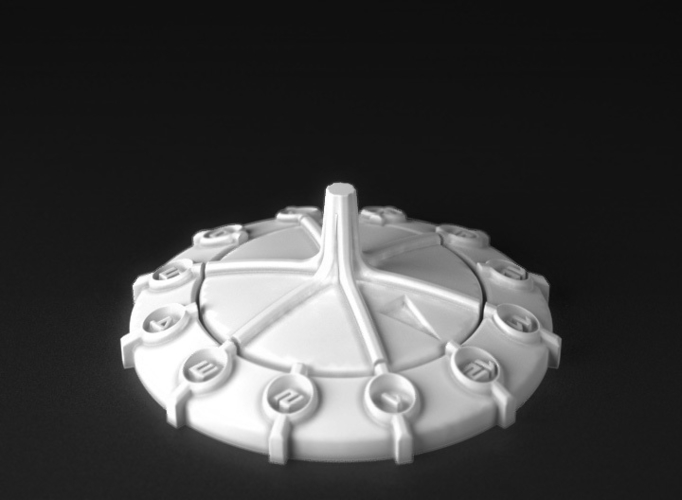 Full Thrust - Course Heading Base Stands 3D Print 219591