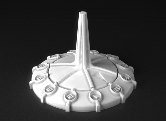 Full Thrust - Course Heading Base Stands 3D Print 219593