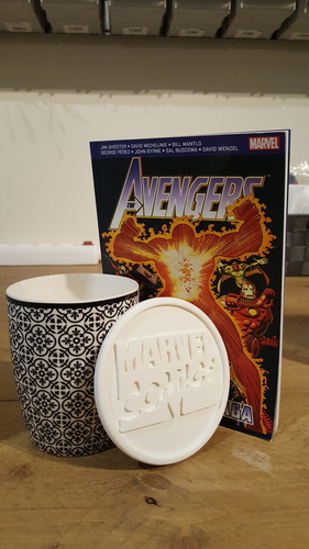 Marvel comics coaster 3D Print 219597 Marvel comics coaster 3D Print 219597