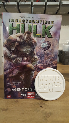 Marvel comics coaster 3D Print 219599 Marvel comics coaster 3D Print 219599