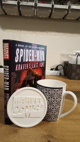 Marvel comics coaster 3D Print 219602 Marvel comics coaster 3D Print 219602