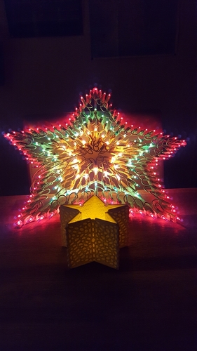 Christmas thealight holder (electronic) 3D Print 219868 Christmas thealight holder (electronic) 3D Print 219868