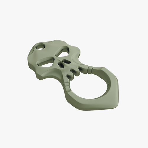 Brass knuckles skull 3D Print 219893 Brass knuckles skull 3D Print 219893