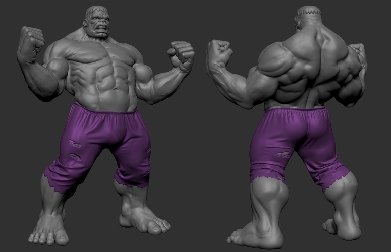 Hulk 3D Print 219985 Hulk 3D Print 219985