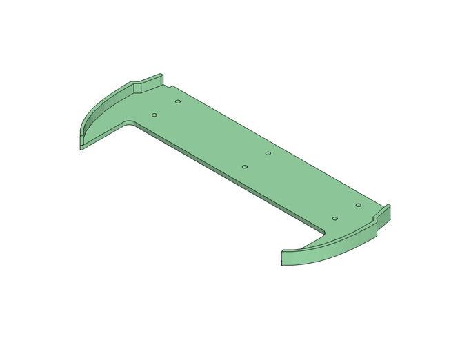 RC4WD Chevy Blazer cargo bed extension from 20-150mm 3D Print 220023 RC4WD Chevy Blazer cargo bed extension from 20-150mm 3D Print 220023