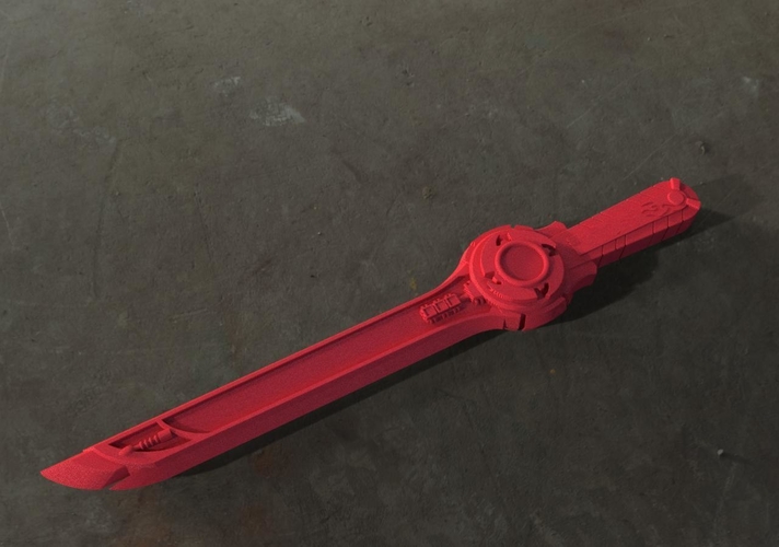 Power rangers ninja steel sword 3D print model 3D Print 220330