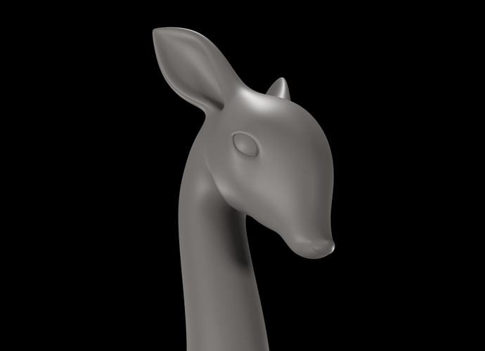 deer 3D Print 220592 deer 3D Print 220592