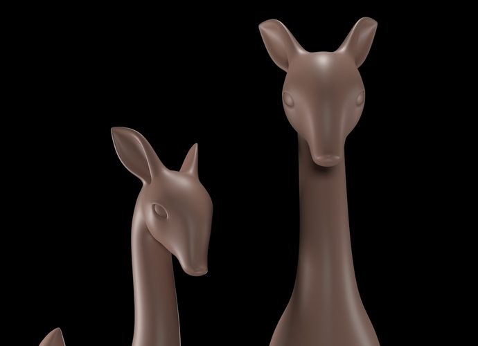deer 3D Print 220596 deer 3D Print 220596
