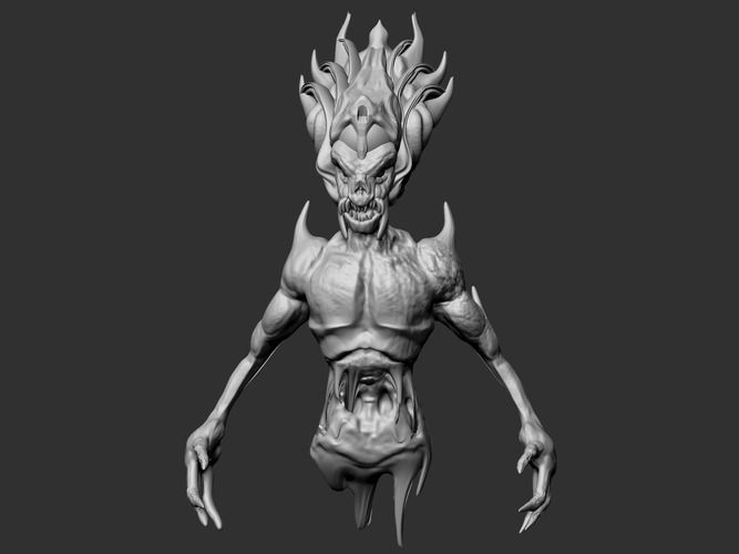 Daemon 3D Print 220948 Daemon 3D Print 220948