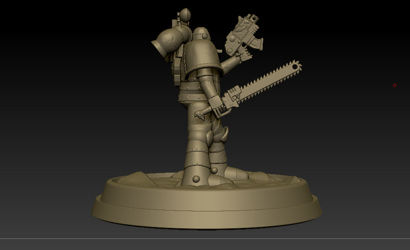 Space Marine Armor 40K Figurine 3D Print 221039 Space Marine Armor 40K Figurine 3D Print 221039