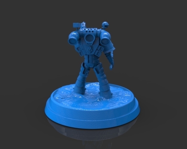 Space Marine Armor 40K Figurine 3D Print 221048 Space Marine Armor 40K Figurine 3D Print 221048
