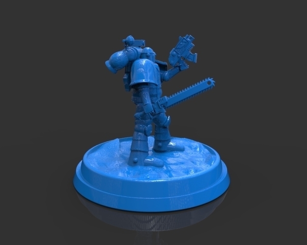 Space Marine Armor 40K Figurine 3D Print 221050 Space Marine Armor 40K Figurine 3D Print 221050