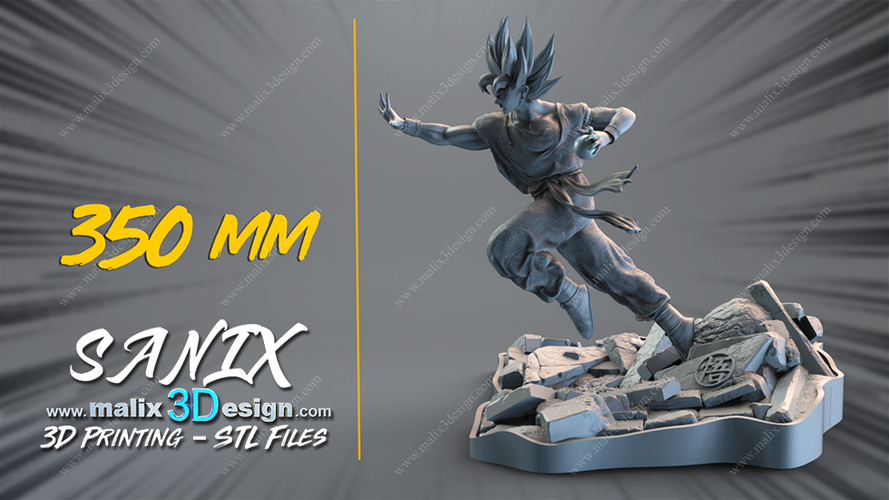 Goku 3D Print 221123 Goku 3D Print 221123