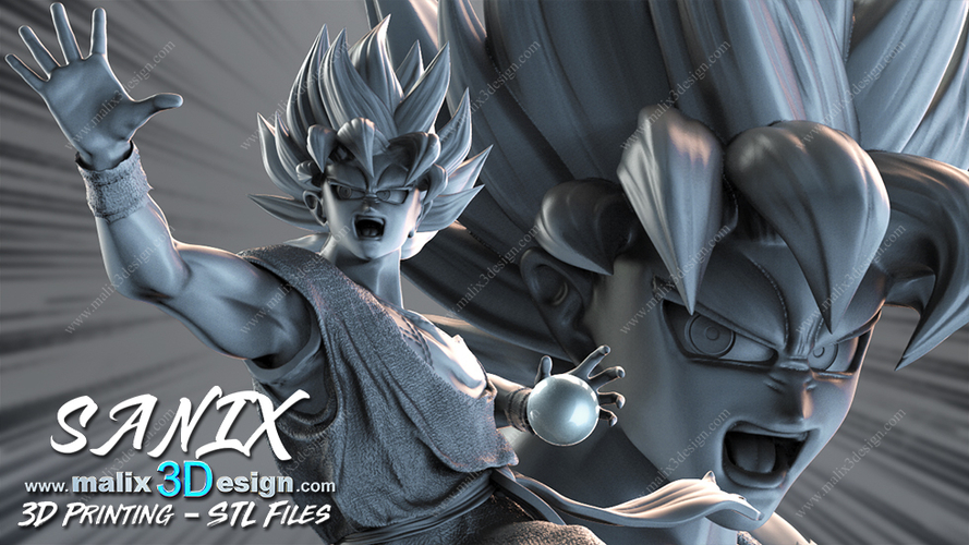 Goku 3D Print 221124 Goku 3D Print 221124