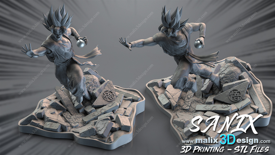 Goku 3D Print 221128 Goku 3D Print 221128
