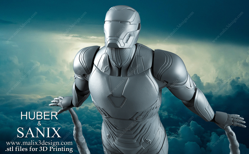 Ironman - infinity war 3D Print 221142 Ironman - infinity war 3D Print 221142