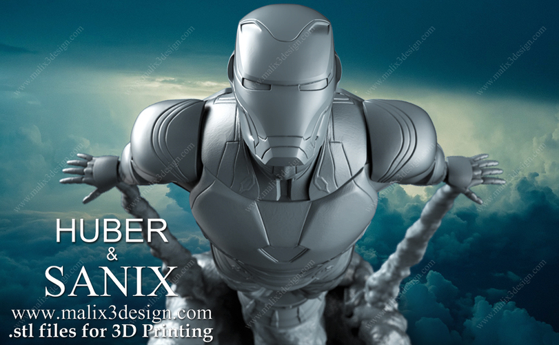 Ironman - infinity war 3D Print 221147 Ironman - infinity war 3D Print 221147