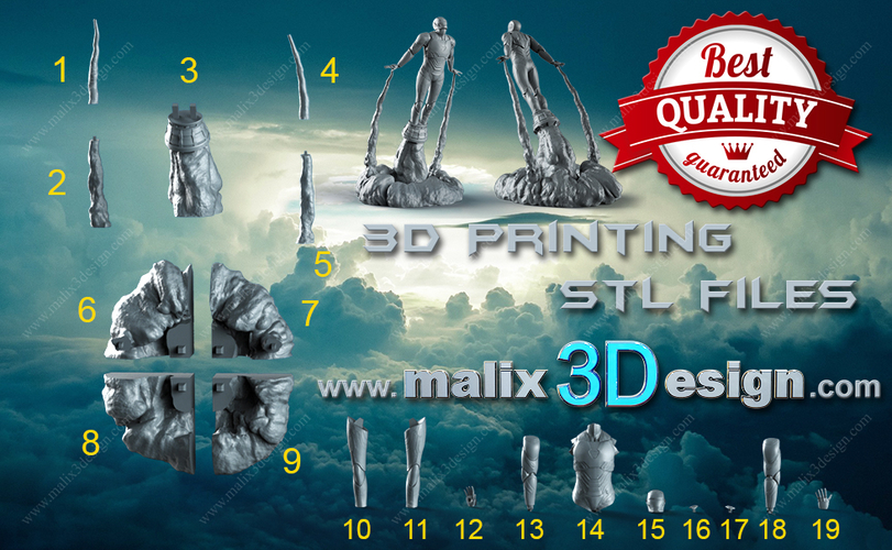 Ironman - infinity war 3D Print 221148 Ironman - infinity war 3D Print 221148