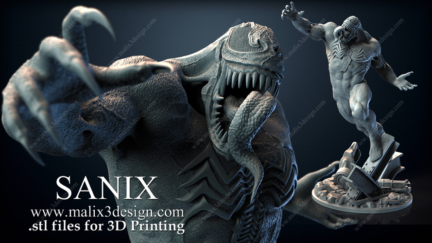 Venom 3D Print 221179 Venom 3D Print 221179