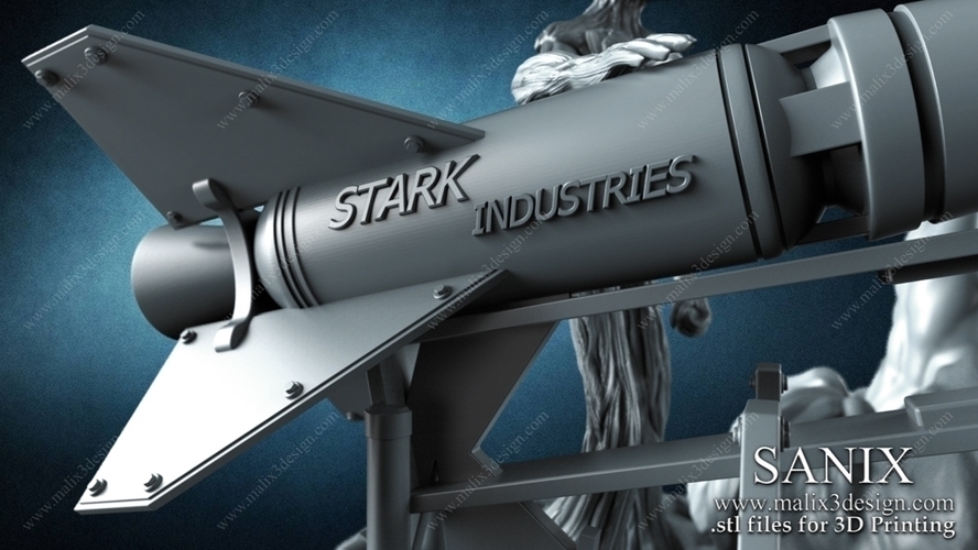 Rocket and Teen Groot - Guardians of the Galaxy 3D Print 221182 Rocket and Teen Groot - Guardians of the Galaxy 3D Print 221182