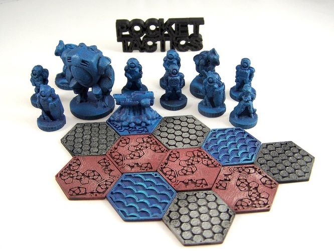 Pocket-Tactics Dominion Strike Force 3D Print 2212