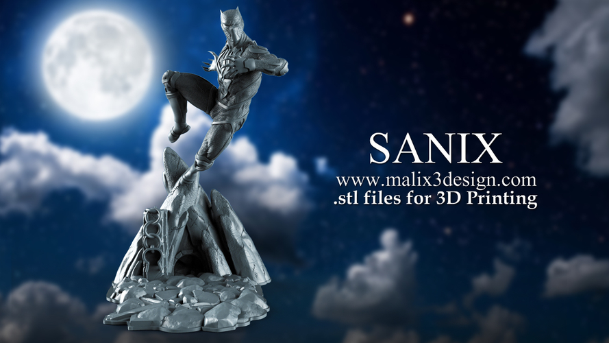 Black Panther 3D Print 221222 Black Panther 3D Print 221222