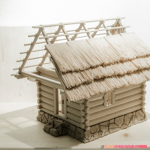 3D printed house - log cabin - cottage 3D Print 221351