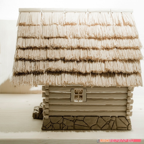 3D printed house - log cabin - cottage 3D Print 221356
