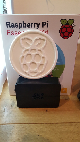 Raspberry Pi coaster 3D Print 221473 Raspberry Pi coaster 3D Print 221473