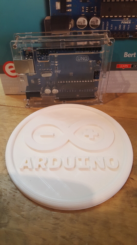 Arduino coaster 3D Print 221476 Arduino coaster 3D Print 221476