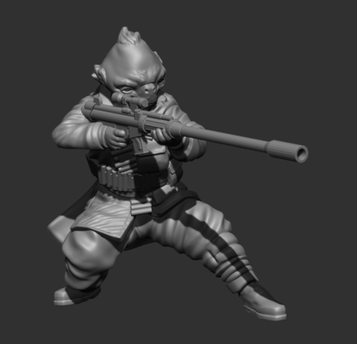 zealot Sniper 3D Print 221745 zealot Sniper 3D Print 221745