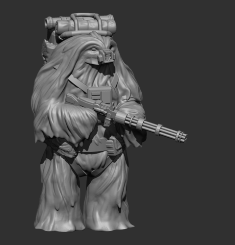 Partisan Heavy 3D Print 221746 Partisan Heavy 3D Print 221746