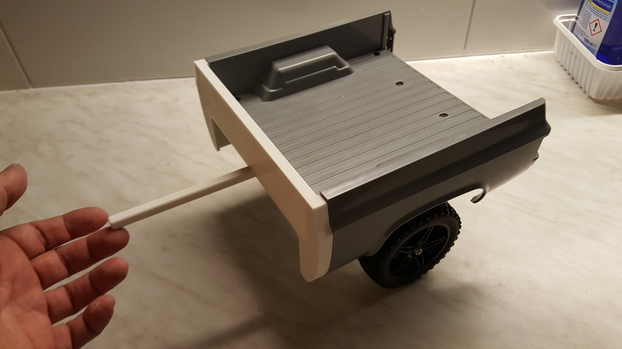 Crawler Scaler RC4WD Chevy Blazer Trailer Kit 3D Print 221928 Crawler Scaler RC4WD Chevy Blazer Trailer Kit 3D Print 221928