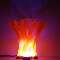 Small Flame Lamp 3D Printing 222042