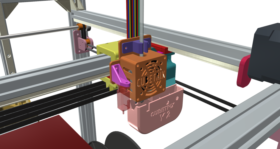 CUBETRIX IDEX ( DIY Sigma BCN3D Style 3D printer ) 3D Print 222106