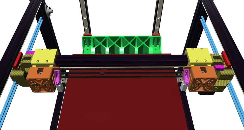 CUBETRIX IDEX ( DIY Sigma BCN3D Style 3D printer ) 3D Print 222108