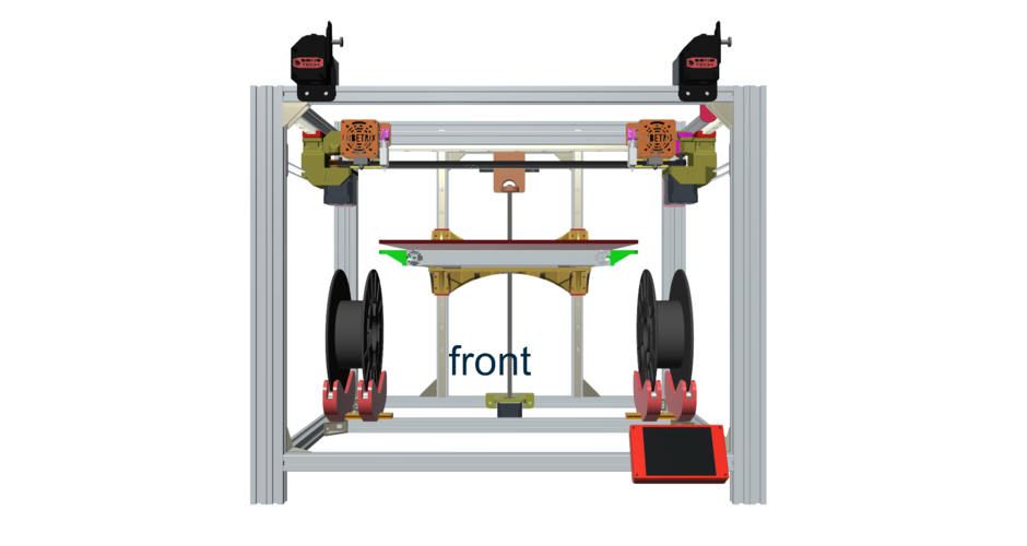 CUBETRIX IDEX ( DIY Sigma BCN3D Style 3D printer ) 3D Print 222109