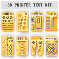 Small 3D Printer Test Kit - by 3DKitbash.com 3D Printing 22244